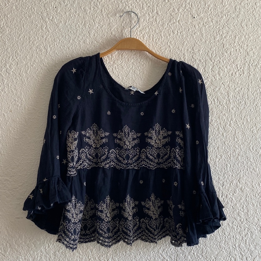 American Eagle Doll Lace Blouse